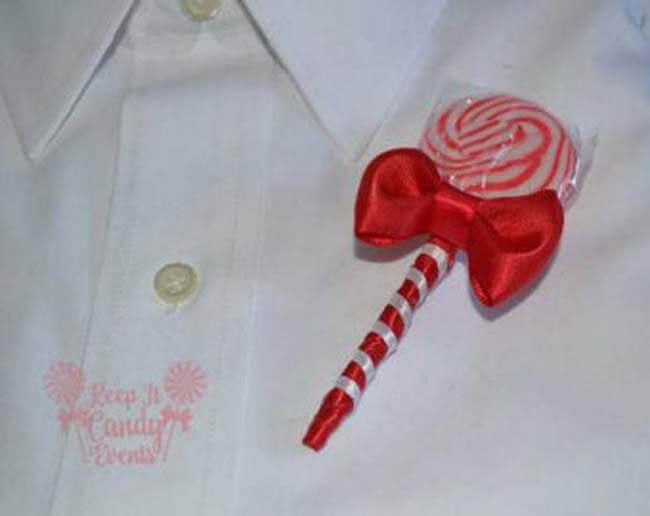 Corsages van een Lollie